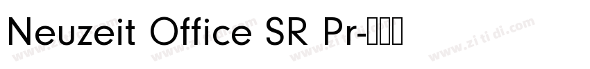Neuzeit Office SR Pr字体转换